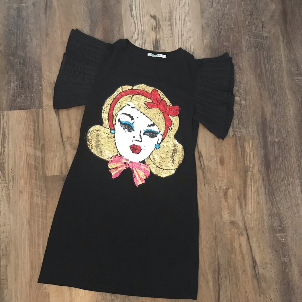 Sequin Barbie dress